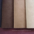 Polyester Faux Suede Sofa Upholstery Fabric with T/C Backing